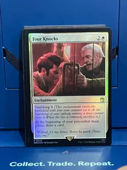 MTG Dr. Who Four Knocks Foil Rare NM/M WHO - Image 1