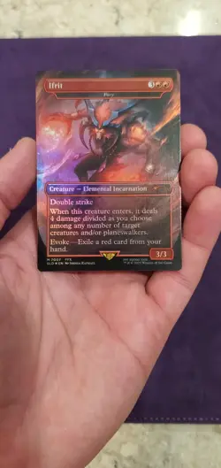 Ifrit - Fury (Rainbow Foil) Secret Lair Drop Foil - Image 2