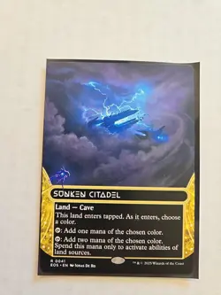 Sunken Citadel (Borderless) - Edge of Eternities - NM - MTG Magic - Rare - Land - Image 1