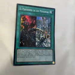 YUGIOH Pantheism of the Monarchs SR01-EN023 SUPER RARE 1st Edition Foreign La - Image 5