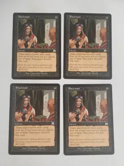 MTG Playset 4x Blackmail (Onslaught/Black/U) - BGM - Image 1