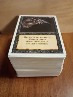1994 Magic: The Gathering - Revised(3rd) - Lot of 169 Vintage Cards - EX/NM - Image 1