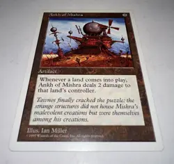 MTG * Ankh of Mishra NM+ NP MTG Core Set 5th Edition Regular SellbyCyn - Image 1