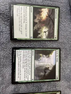 Magic: The Gathering Forest Mixture 28 Cards See Pics MTG - Image 2