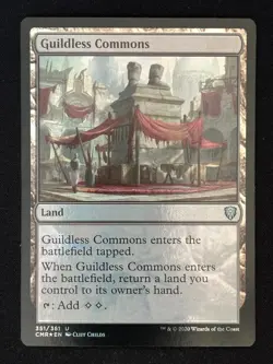 1x MTG Guildless Commons (Foil) - Commander Legends (CMR) #351 - Magic - Image 1