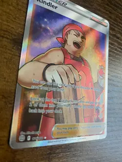 Pokemon TCG: Kindler 170/172 Brilliant Stars Full Art Trainer Full Art Gallery - Image 2