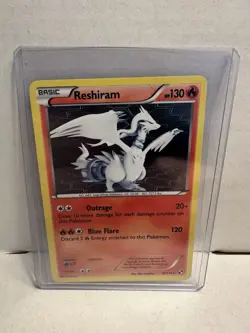 Reshiram 26/114 Black & White Holo Pokemon - Image 1