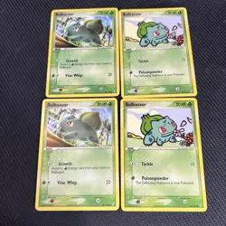 Bulbasaur 45/100 46/100 EX Crystal Guardians Pokemon Card English MP 4 - Image 1