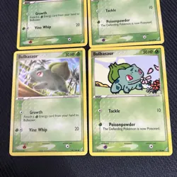 Bulbasaur 45/100 46/100 EX Crystal Guardians Pokemon Card English MP 4 - Image 2