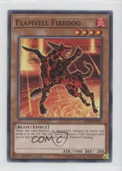 Flamevell Firedog 1st Ed. YuGiOh Structure Deck: Soulburner #SDSB-EN016 0ob9 - Image 1