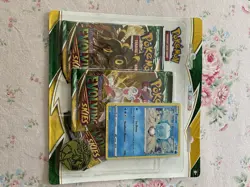 Pokemon Sword & Shield Evolving Skies 3 Pack Blister w/ Eiscue Promo New Sealed - Image 1