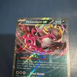 Pokemon Scarlet & Violet: Shrouded Fable Fezandipiti ex Foil Double Rare #38 - Image 2