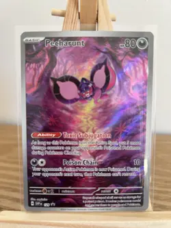 Pokemon card TCG: - Pecharunt - SVP129 - Black Star Promo Card - Image 1