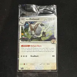 Pokemon Hop's Dubwool Journey Together STAMPED Promo 136/159 Best Buy Sealed - Image 1