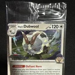 Pokemon Hop's Dubwool Journey Together STAMPED Promo 136/159 Best Buy Sealed - Image 3