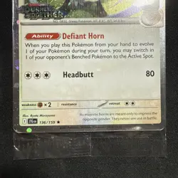 Pokemon Hop's Dubwool Journey Together STAMPED Promo 136/159 Best Buy Sealed - Image 4