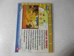 Togepi in Trouble Topps Blue Logo Pokemon Card LP - Image 2