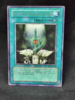 Yugioh - Butterfly Dagger Elma DR1-EN194 - Rare - Image 1