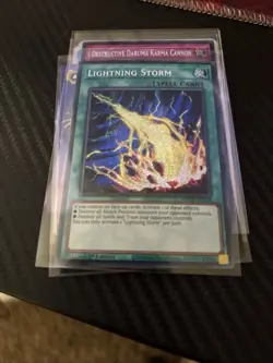 Yugioh! LP Lightning Storm - MP22-EN253 - Prismatic Secret Rare - 1st Edition Li - Image 1