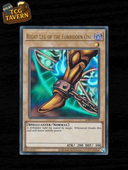 Yu-Gi-Oh Right Leg of the Forbidden One LOB-EN120 25th Anniversary Ultra Rare EU - Image 1
