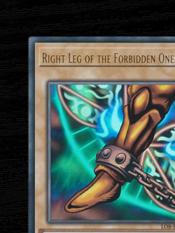 Yu-Gi-Oh Right Leg of the Forbidden One LOB-EN120 25th Anniversary Ultra Rare EU - Image 4