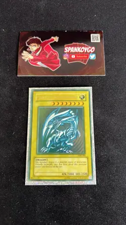 Blue-Eyes White dragon SDK-001 - Faded Error (Misprint) - Yu-Gi-Oh! Card - Image 2