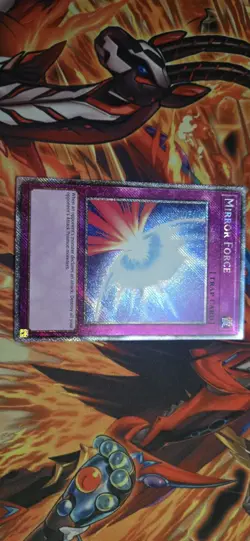 Yu-Gi-Oh! Mirror Force RA03-EN093 Platinum Secret Rare Card - Image 1