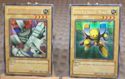 Alpha & Beta the Magnet Warrior DOR-001 DOR-002 Secret Rare Yugioh Cards - Image 2