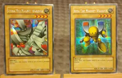 Alpha & Beta the Magnet Warrior DOR-001 DOR-002 Secret Rare Yugioh Cards - Image 5
