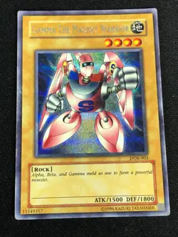 YUGIOH GAMMA THE MAGENT WARRIOR DOR-003 SECRET (MP) - Image 1