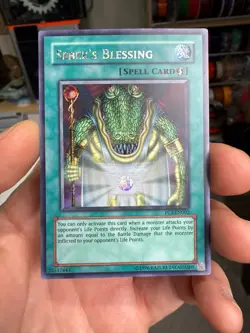 Yu-Gi-Oh! Sebek’s Blessing PCJ-EN002 Secret Rare - Image 1
