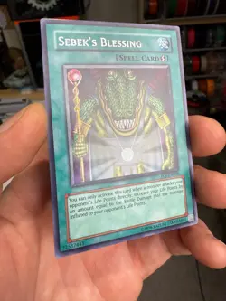 Yu-Gi-Oh! Sebek’s Blessing PCJ-EN002 Secret Rare - Image 2