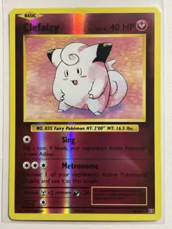 Clefairy 63/108 - XY Evolutions Reverse Holo Rare Pokemon Card NM - Image 1