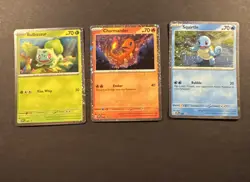Pokemon Scarlet & Violet 151 Black Star Promo - SVP 46/47/48 - Set of 3 Cards - Image 1