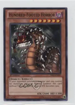 Hundred-Footed Horror 1st Ed. YuGiOh Primal Origin #PRIO-EN099 6o2 - Image 1