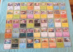 ILLUSTRATOR SOWSOW BUNDLE OF POKEMON CARDS (X45 NO DUPLICATES) - Image 1