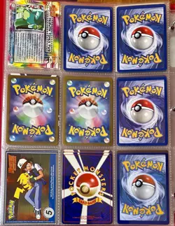 Vintage Pokemon Card Collection - No Binder Lot 5 Pages - Holo - Modern LP/NM - Image 4