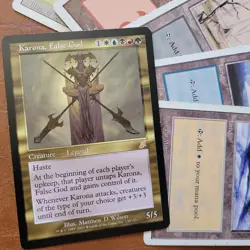 Karona, False God of SLIVERS Tribal Custom Built COMMANDER DECK ALL 100MTG Cards - Image 1