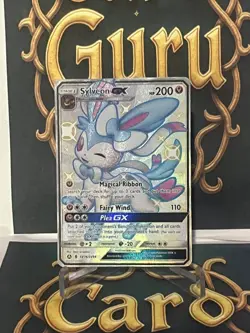 Pokemon Card : Shiny Sylveon GX SV76/SV94 Hidden Fates Shiny Vault Holo NM - Image 1