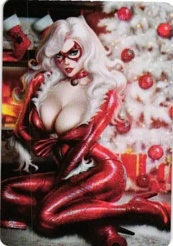 BLACK CAT CFORCARD ANGELS Custom Art Goddess Story Anime Collectible Card - Image 1