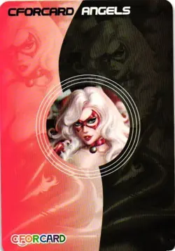 BLACK CAT CFORCARD ANGELS Custom Art Goddess Story Anime Collectible Card - Image 2