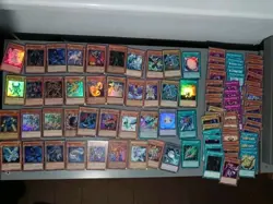 Yugioh 80 Card lot bundle includes rareU shiny stuff, exact as pictured YUG6 - Image 1
