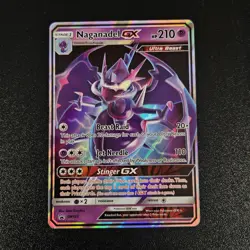 Naganadel GX SM125 Holofoil Promo Rare Pokemon Card - Image 1