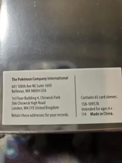Primal Groudon Card Sleeves (65) Sealed from Primal Clash Elite Trainer Box ETB - Image 5