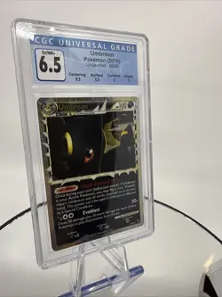 Umbreon 2010 Undaunted 86/90 Holo Pokemon Card CGC - Image 3