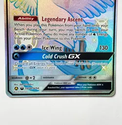 Articuno GX SV54/SV94 Hidden Fates Ultra Rare Shiny Vault Pokemon Card - MINT - Image 3