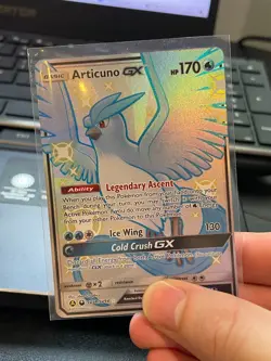 Articuno GX SV54/SV94 Hidden Fates Ultra Rare Shiny Vault Pokemon Card - MINT - Image 5