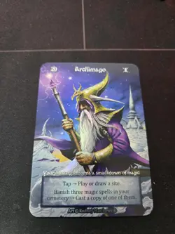 Sorcery Contested Realm Arthurian Legends - FOIL Elite Archimago Avatar - Image 1
