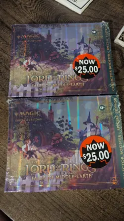 NEW Lord of the Rings Special Edition Collector Booster (Omega Pack) Sealed - Image 1