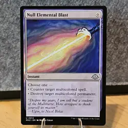 MTG Null Elemental Blast Modern Horizons 3 Set Uncommon #12 NM Fresh Pull - Image 1